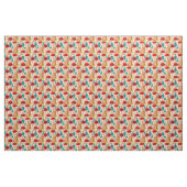 Blumen-, Vasen- und Flaschenmuster Stoff (Fat Quarter (45,7 x 55,9 cm))