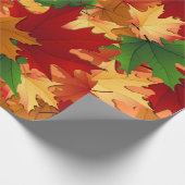 Blumen Vintage Geschenkpapier (Ecke)