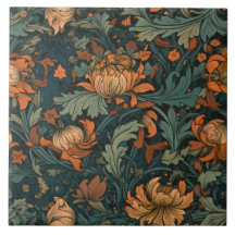 Blumen, vintage, Jugendstil, William Morris Stil,