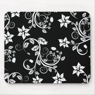 Blumen Vintage Mädchenhaft Süß Mousepad