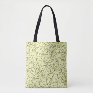 Blumen Vintage: Schöne Hintergrundillustration Tasche