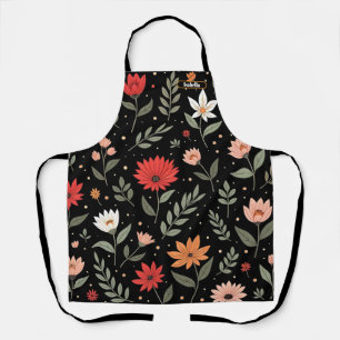 Blumen Vintage Schöne Moderne Kollektion Schürze