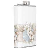 Blumen-Vinyl-umwickelte-Flasche Flachmann (Rechts)