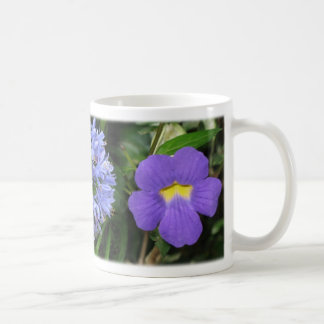 Blumen von Costa Rica - Blau Kaffeetasse