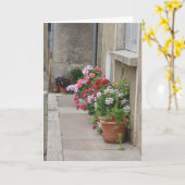 Blumen von Frankreich Karte (Gelbe Blume)