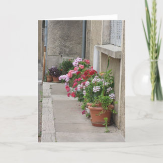 Blumen von Frankreich Karte