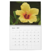 Blumen von Hawaii Kalender (Mär 2027)