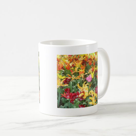Blumen von Holland, Keukenhof Kaffeetasse (VorderseiteRechts)