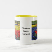 Blumen von Holland, Keukenhof Zweifarbige Tasse (Mittel)