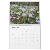 Blumen von Israel Kalender (Mär 2026)