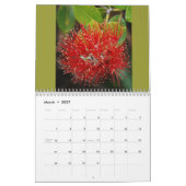 Blumen von Kalender Hawaiis 2010 (Mär 2027)