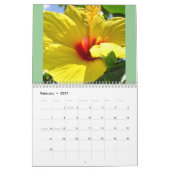 Blumen von Kalender Hawaiis 2010 (Feb 2027)