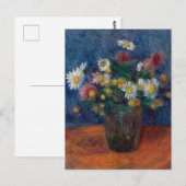 Blumen von William James Glackens Postkarte (Vorne/Hinten)