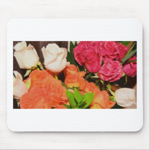 Blumen-Vorbereitungen, die Party-buntes Schicksal Mousepad