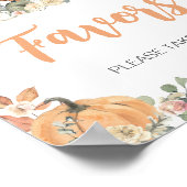 Blumen-Waldtiere Geschenkanhänger Schild (Ecke)