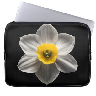 Blumen   Weiße affodische Blume Laptopschutzhülle