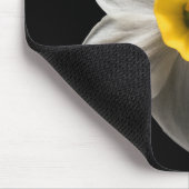 Blumen | Weiße affodische Blume Mousepad (Ecke)