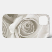 Blumen | Weiße Rosen Case-Mate iPhone Hülle (Rückseite (Horizontal))