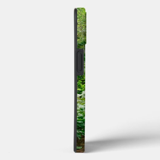 Blumen | Weiße Wildblumen im Wald Case-Mate iPhone Hülle (Rückseite / Rechts)