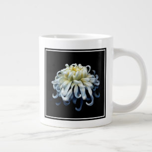 Blumen   Weißer Chrysanthemum Jumbo-Tasse