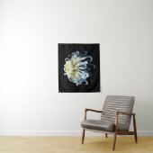 Blumen | Weißer Chrysanthemum Wandteppich (Beispiel)