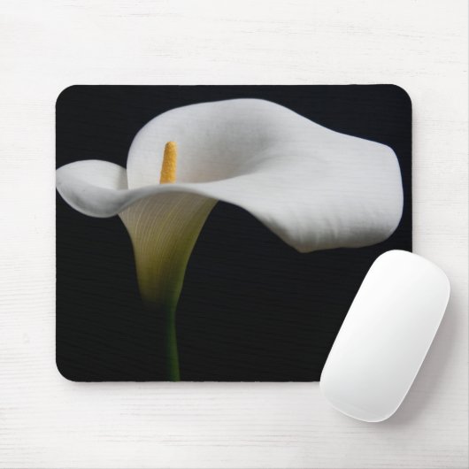 Blumen | White Calla Lily Mousepad (Mit Mouse)