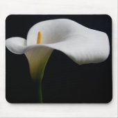 Blumen | White Calla Lily Mousepad (Vorne)