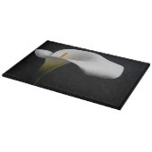 Blumen | White Calla Lily Schneidebrett (Ecke)