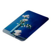 Blumen | White Iris in Vase Magnet (Linke Seite)