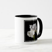 Blumen | White Iris Tasse (VorderseiteRechts)