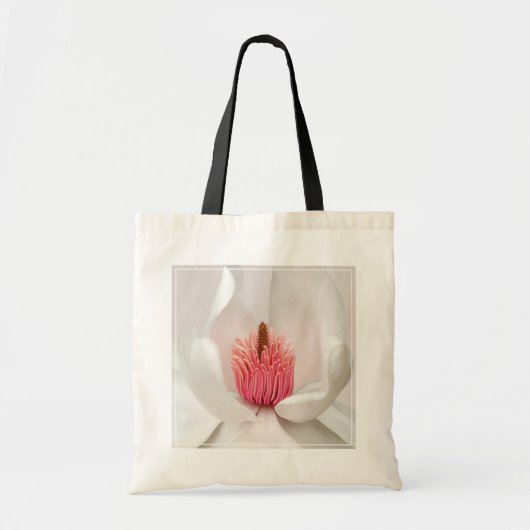 Blumen | White Magnolia Tragetasche (Vorne)