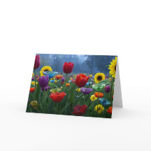 Blumen wie Glas in Farben und Formen