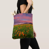 Blumen | Wildblume Felsschneebedeckte Berge Tasche (Von Nahem)