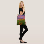 Blumen | Wildblume Felsschneebedeckte Berge Tasche (Am Model)