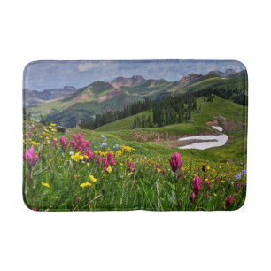 Blumen Wildblumen Durango, Colorado Badematte