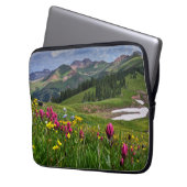 Blumen | Wildblumen Durango, Colorado Laptopschutzhülle (Vorderseite Links)