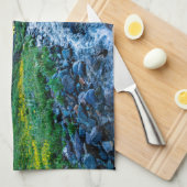 Blumen | Wildblumen in Colorado Geschirrtuch (Viertel Falte)