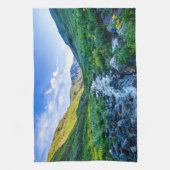 Blumen | Wildblumen in Colorado Geschirrtuch (Vertikal)