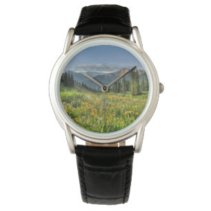 Blumen Wildblumen Silverton Colorado Armbanduhr