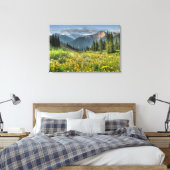 Blumen | Wildblumen Silverton Colorado Leinwanddruck (Insitu (Schlafzimmer))