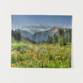 Blumen | Wildblumen Silverton Colorado Wandteppich (Vorderseite (Horizontal))