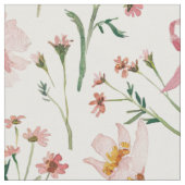 Blumen wilde Pink Schleifen Stoff (Nahaufnahme)
