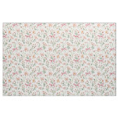 Blumen wilde rosa Schleifen Stoff (Fat Quarter (45,7 x 55,9 cm))