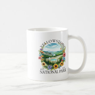 Blumen Yellowstone Nationalpark Wandern Camping Au Kaffeetasse