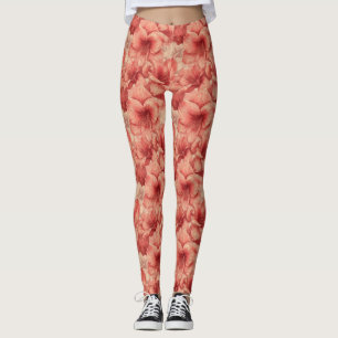 Blumen-Yoga Amaryllis-Ästhetik-Geschenke zum Mutte Leggings
