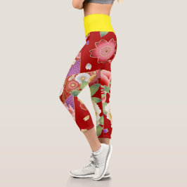 Blumen | Zazzle_Growshop. Capri Leggings