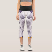 Blumen | Zazzle_Growshop. Capri Leggings (Vorderseite)