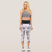 Blumen | Zazzle_Growshop. Capri Leggings (Vorderseite)