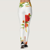 Blumen | Zazzle_Growshop. Leggings (Rückseite)