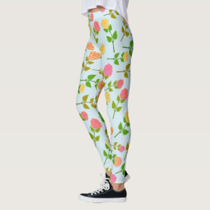 Blumen   Zazzle_Growshop. Leggings